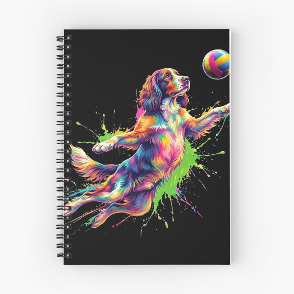 Item preview, Dueño de un perro de arte de Springer Spaniel Inglés colorido designed and sold by TerryConnells.