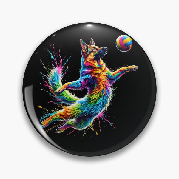 Item preview, Colorful German Shepherd Art Dog Owner designed and sold by TerryConnells.