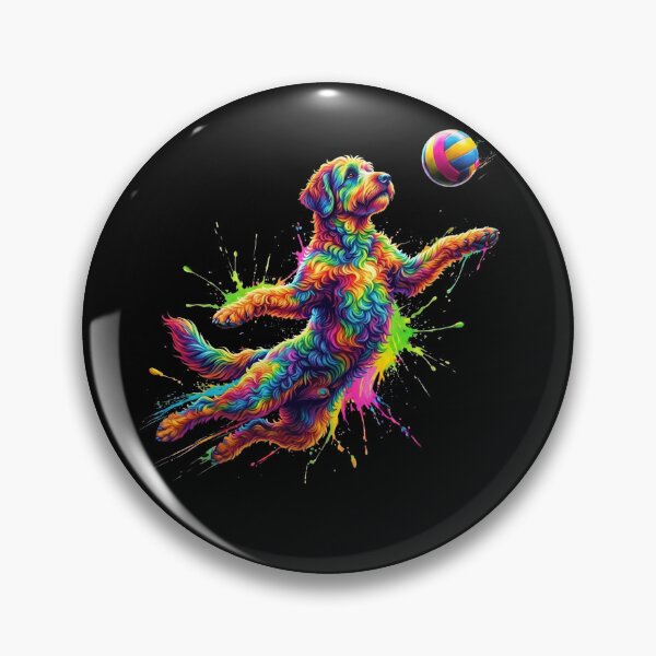 Item preview, Colorful Goldendoodle Art Dog Owner designed and sold by TerryConnells.