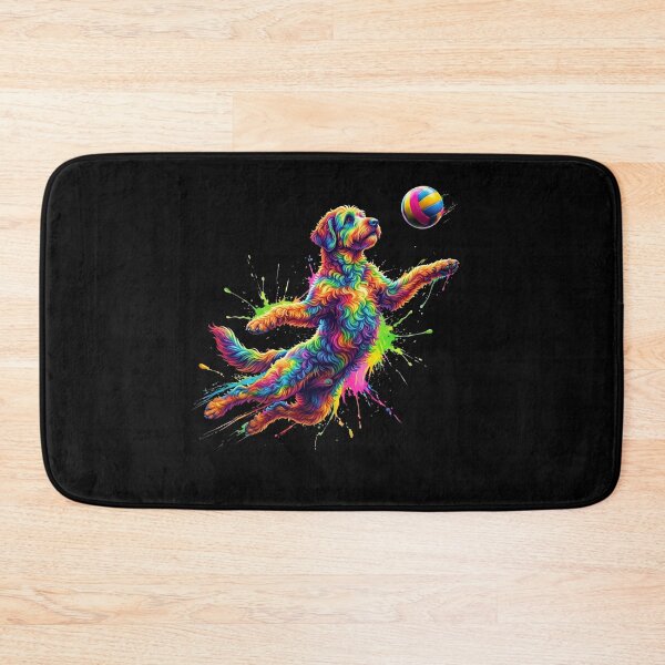 Item preview, Colorful Goldendoodle Art Dog Owner designed and sold by TerryConnells.