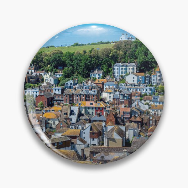 Item preview, Hastings from East Cliff designed and sold by Andrew Fletcher Photography.