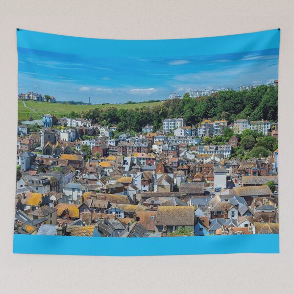 Item preview, Hastings from East Cliff designed and sold by Andrew Fletcher Photography.
