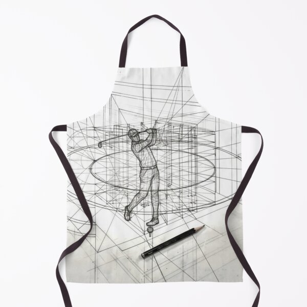 Item preview, Sacred Geometry Golf Swing Study designed and sold by Desert Freedom Co.