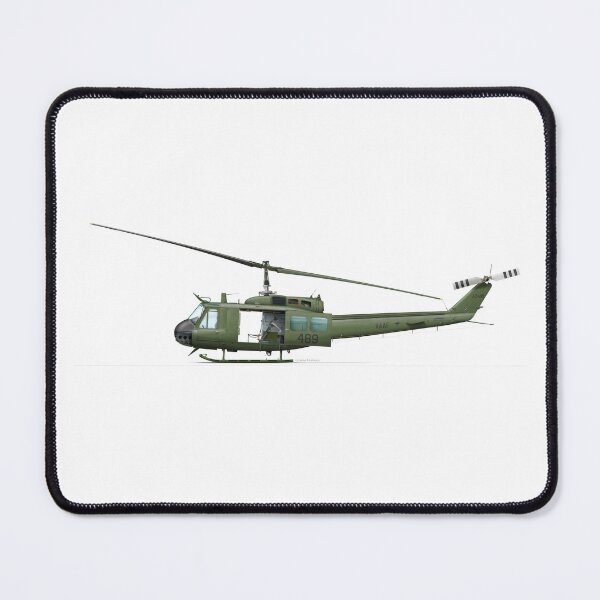 Item preview, BELL UH-1H A2-489 RAAF - PORT PIRIE RSL designed and sold by Grubby Fingers Aircraft Illustration.