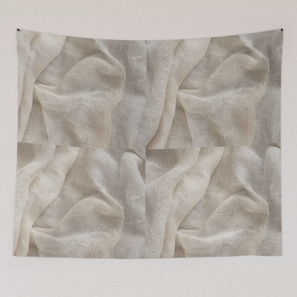 Item preview, Translucent Linen Fabric Ivory Texture designed and sold by frumixart.