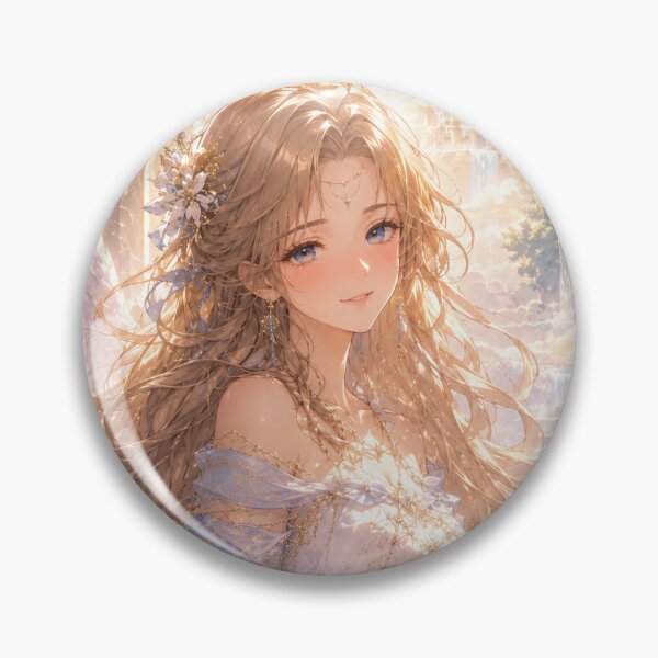 Item preview, Belldandy Divine Goddess Ah! My Goddess Anime Art designed and sold by iloveanimechibi.