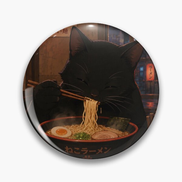 Item preview, Elegant ramen cat designed and sold by Smyel.