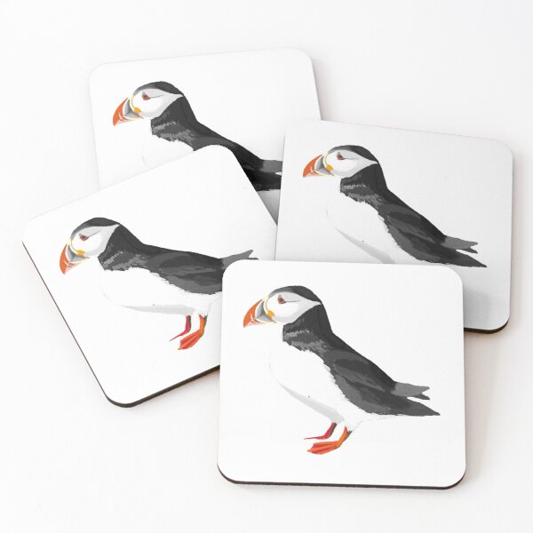 Item preview, Atlantic Puffin Watercolor Seabird Art designed and sold by ALYGADesign.
