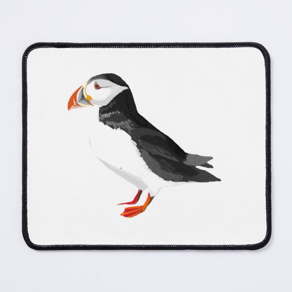 Item preview, Atlantic Puffin Watercolor Seabird Art designed and sold by ALYGADesign.