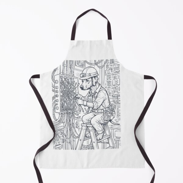 Item preview, Vintage Rhodesian Ridgeback Electrician Dog Dad Mom Lover designed and sold by DoodleTortle.
