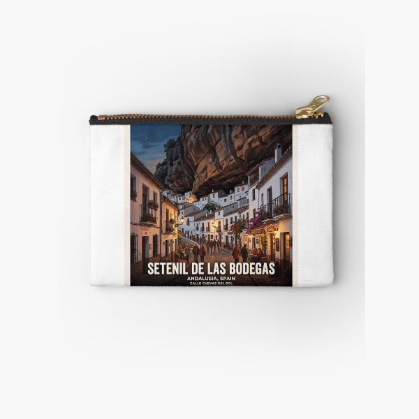 Item preview, Setenil de las Bodegas Spain Poster - Unique Rock Architecture Art designed and sold by ryanguas.