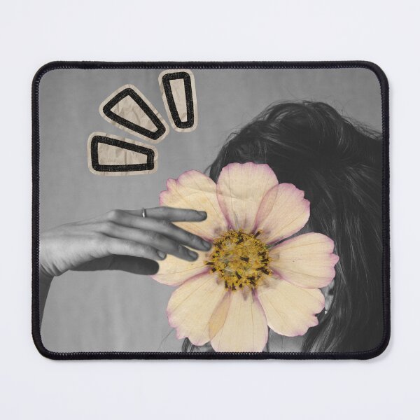 Item preview, Mind Freak - Feminine Floral Black and White Photo Collage designed and sold by MorganMcG.