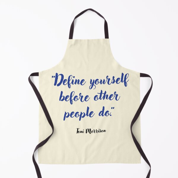 Item preview, Define yourself before other people do. Toni Morrison Quotation designed and sold by CharlottePlaceArt.