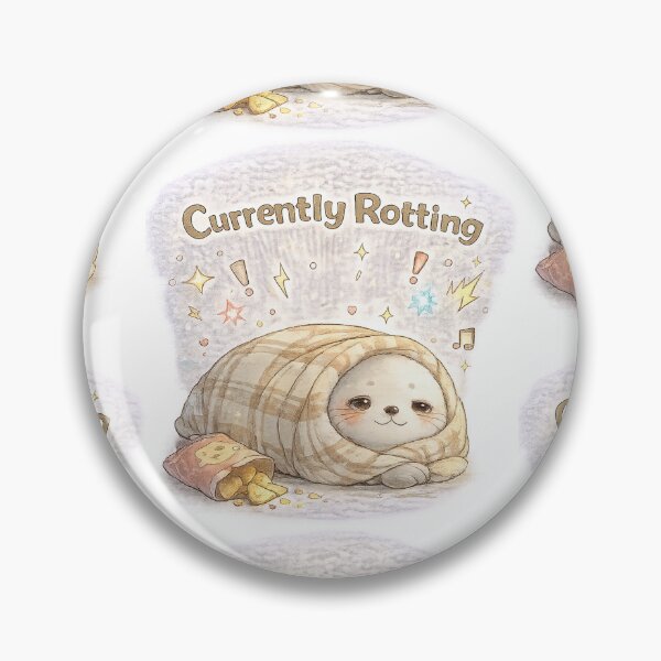 Artikelvorschau, Gemütliche Robbe – Verrottet gerade | Burrito-Decke Robbenstimmung entworfen und verkauft von Clothes With Smiling Animals Walt Gral.