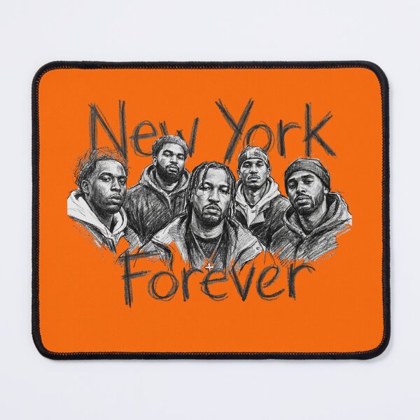 Item preview, New York knick Starting five name basketball-BNY2603 designed and sold by PTCartoonArt.
