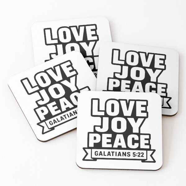 Item preview, Galatians 5:22 Love Joy Peace designed and sold by plushism.