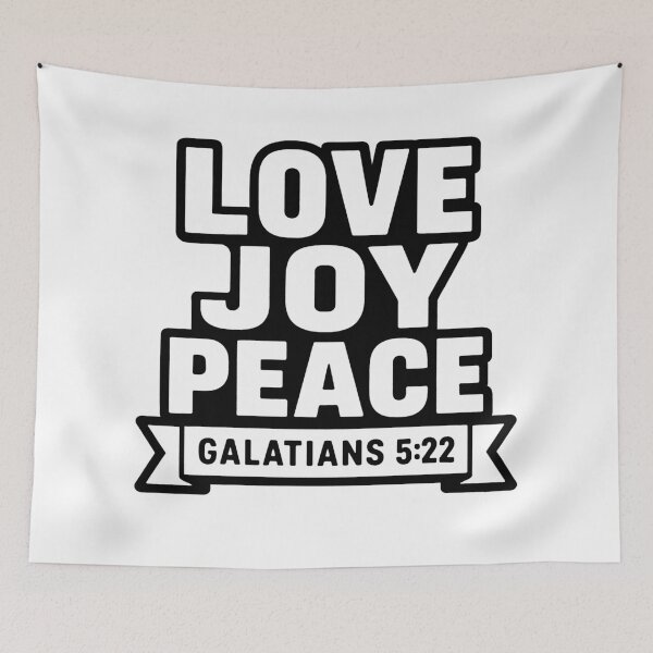 Item preview, Galatians 5:22 Love Joy Peace designed and sold by plushism.