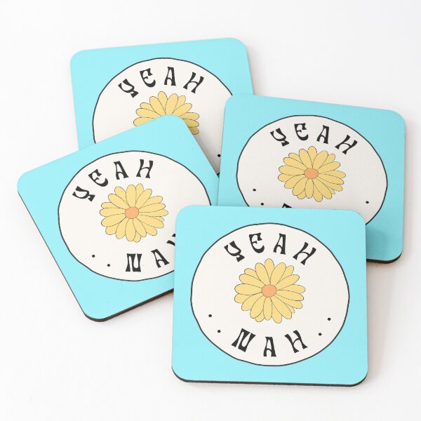 Artikelvorschau, Yeah Nah Kiwi New Zealand Phrase Circle Sticker - Groovy Hippie Kiwiana Aesthetic entworfen und verkauft von MorganMcG.