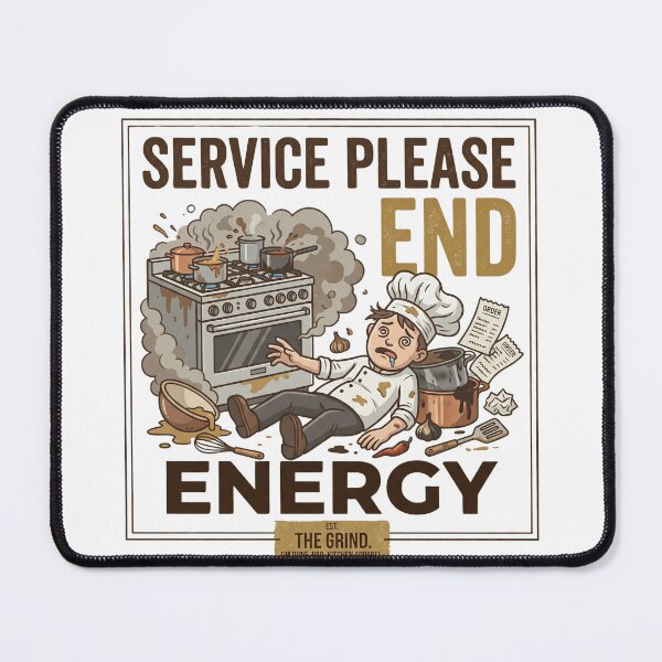 Item preview, Service Please End Kitchen Meme - Funny Restaurant Life Graphic designed and sold by BrewChef.
