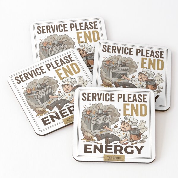 Item preview, Service Please End Kitchen Meme - Funny Restaurant Life Graphic designed and sold by BrewChef.