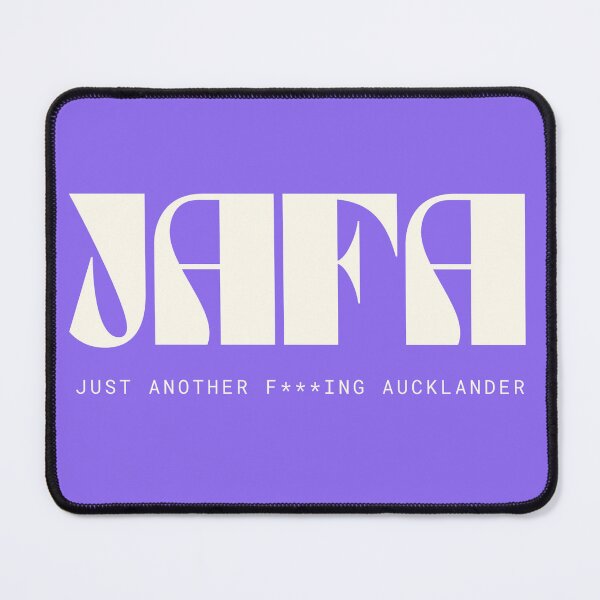 Item preview, JAFA - Just Another F***ing Aucklander New Zealand Kiwiana Sticker designed and sold by MorganMcG.