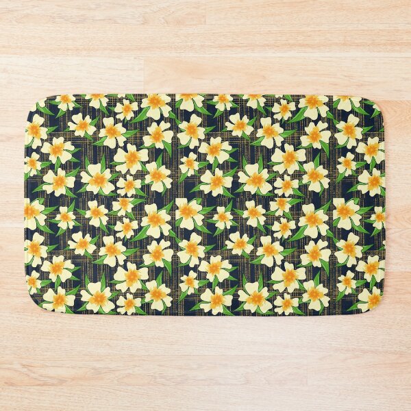 Item preview, Midnight Plumeria Garden Seamless Pattern designed and sold by Mosskuro.
