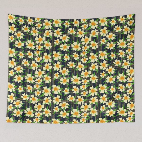 Item preview, Midnight Plumeria Garden Seamless Pattern designed and sold by Mosskuro.