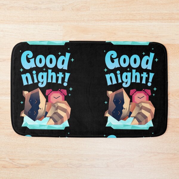 Item preview, Good Night Sleeping Cat Low Poly Geometric Kawaii Cozy Cute Sleep Art designed and sold by DERA RAY.