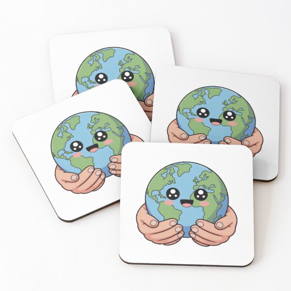 Item preview, Together For Our Planet Cute Earth Unity Cartoon designed and sold by AbanoubStore.