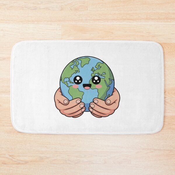 Item preview, Together For Our Planet Cute Earth Unity Cartoon designed and sold by AbanoubStore.