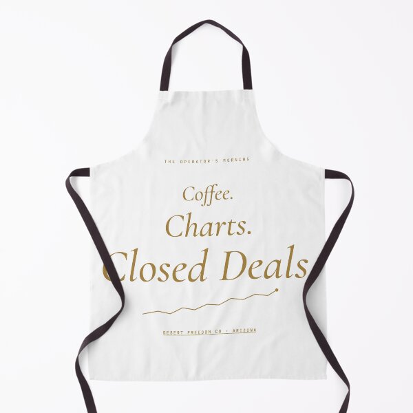 Item preview, Coffee Charts Closed Deals Typography designed and sold by Desert Freedom Co.