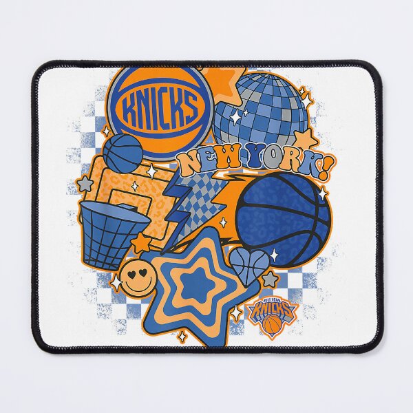 Item preview, NBA New York Knicks Psychedelic Basketball Collage T-Shirt designed and sold by KTY-NUSS.