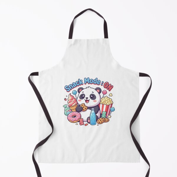 Item preview, Snack Mode: ON – Cute Panda Snack Lover Design designed and sold by morning sun.