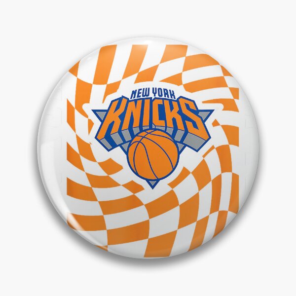 Item preview, NBA New York Knicks Retro Checkerboard Wave T-Shirt designed and sold by gidget-gadget.