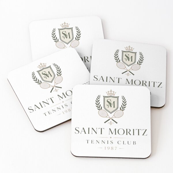 Item preview, Saint Moritz Tennis Club Old Money Tee designed and sold by Stylestickers55.