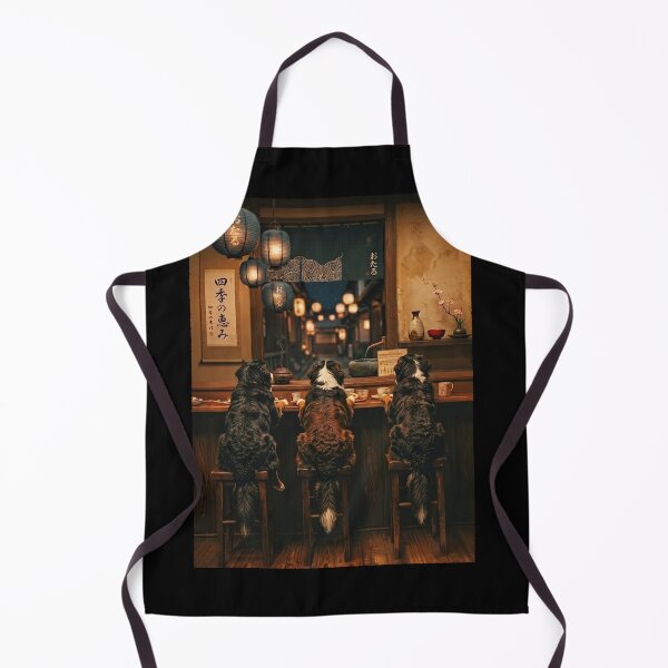 Item preview, Japanese Bernese Mountain Dog Art Foodie Dog Owner designed and sold by DoodleTortle.