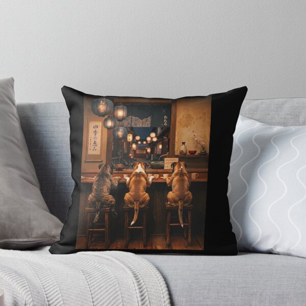 Item preview, Japanese Boxer Dog Art Foodie Dog Owner designed and sold by DoodleTortle.
