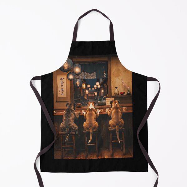 Item preview, Japanese Boxer Dog Art Foodie Dog Owner designed and sold by DoodleTortle.
