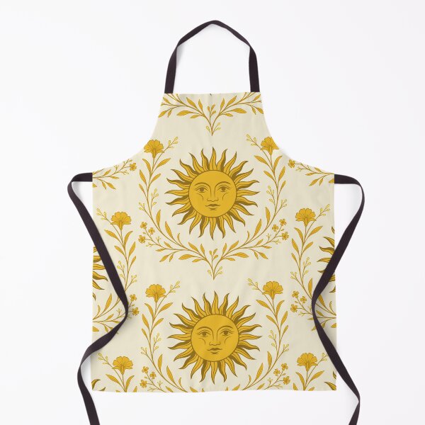 Item preview, Midsummer Sun Floral Boho Celestial Art designed and sold by Christine Krahl.