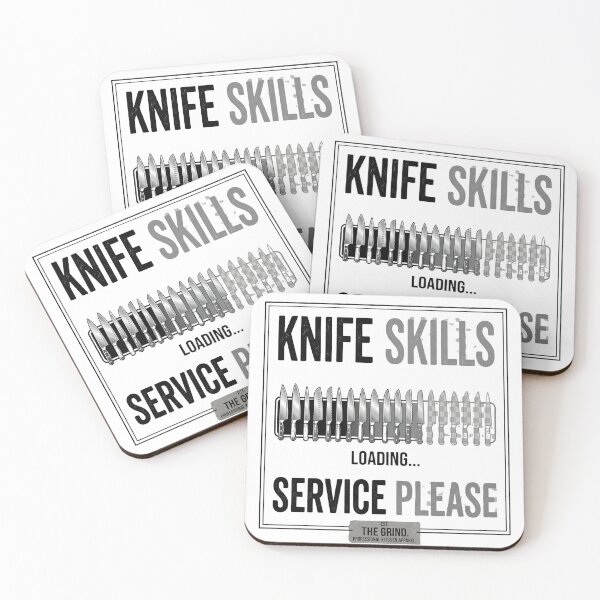 Item preview, Knife Skills Loading Funny Chef Cooking T-Shirt designed and sold by BrewChef.