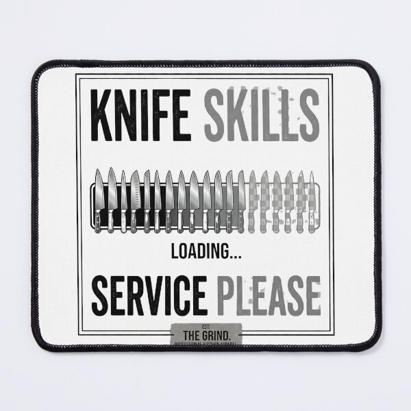 Item preview, Knife Skills Loading Funny Chef Cooking T-Shirt designed and sold by BrewChef.
