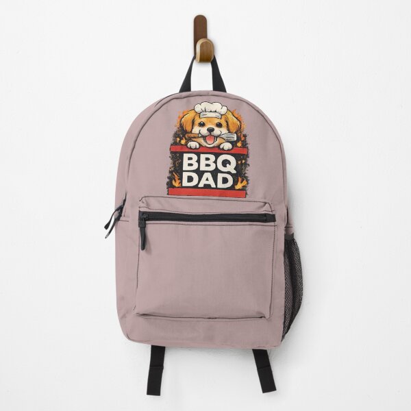 Item preview, Funny BBQ Dog Dad Shirt | Retro Grill Father Puppy T-Shirt | Dog Dad Gift designed and sold by PoojaArtLab.