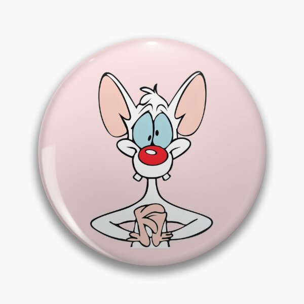Item preview, Cute Pinky Close Up Pinky And The Brain designed and sold by Moonpaw-Whimsy.