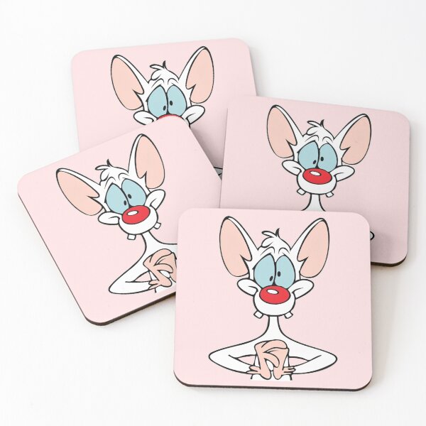 Item preview, Cute Pinky Close Up Pinky And The Brain designed and sold by Moonpaw-Whimsy.