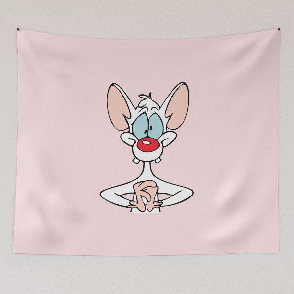 Item preview, Cute Pinky Close Up Pinky And The Brain designed and sold by Moonpaw-Whimsy.