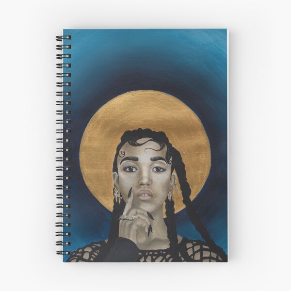 Item preview, FKA Twigs - Godly Golden Halo Fan Art Sticker design designed and sold by MorganMcG.