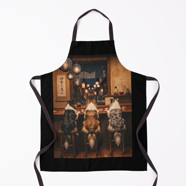 Item preview, Japanese Collie Art Foodie Dog Owner designed and sold by DoodleTortle.