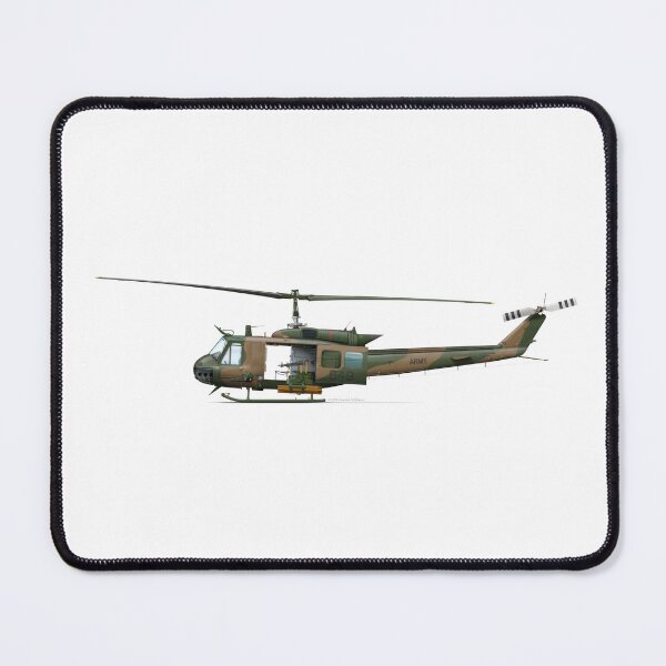 Item preview, BELL UH-1H A2-649 AUSTRALIAN ARMY GUNSHIP designed and sold by Grubby Fingers Aircraft Illustration.