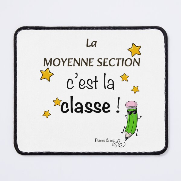 Item preview, The middle section is the class – a funny gift idea for back to school or for a middle section teacher designed and sold by Pennie & cie.
