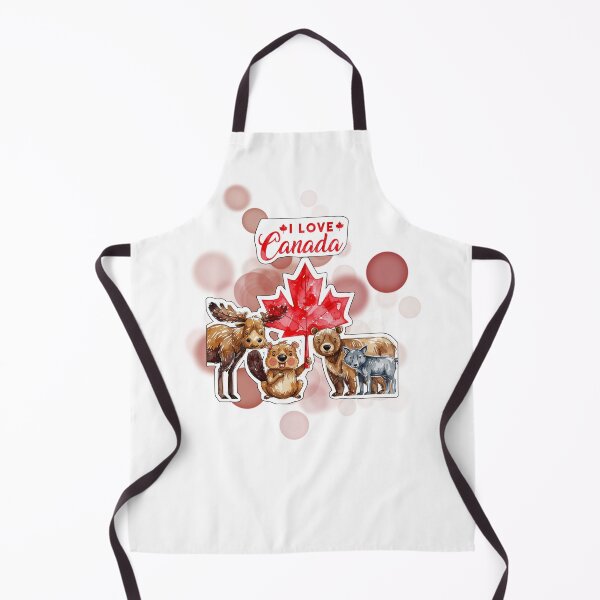 Item preview, Cute Canadian Animals I Love Canada Design designed and sold by iamKRUK.